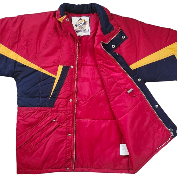 VTG NWT Polar Patrol Colourblock Ski Jacket - Picture 4 of 4